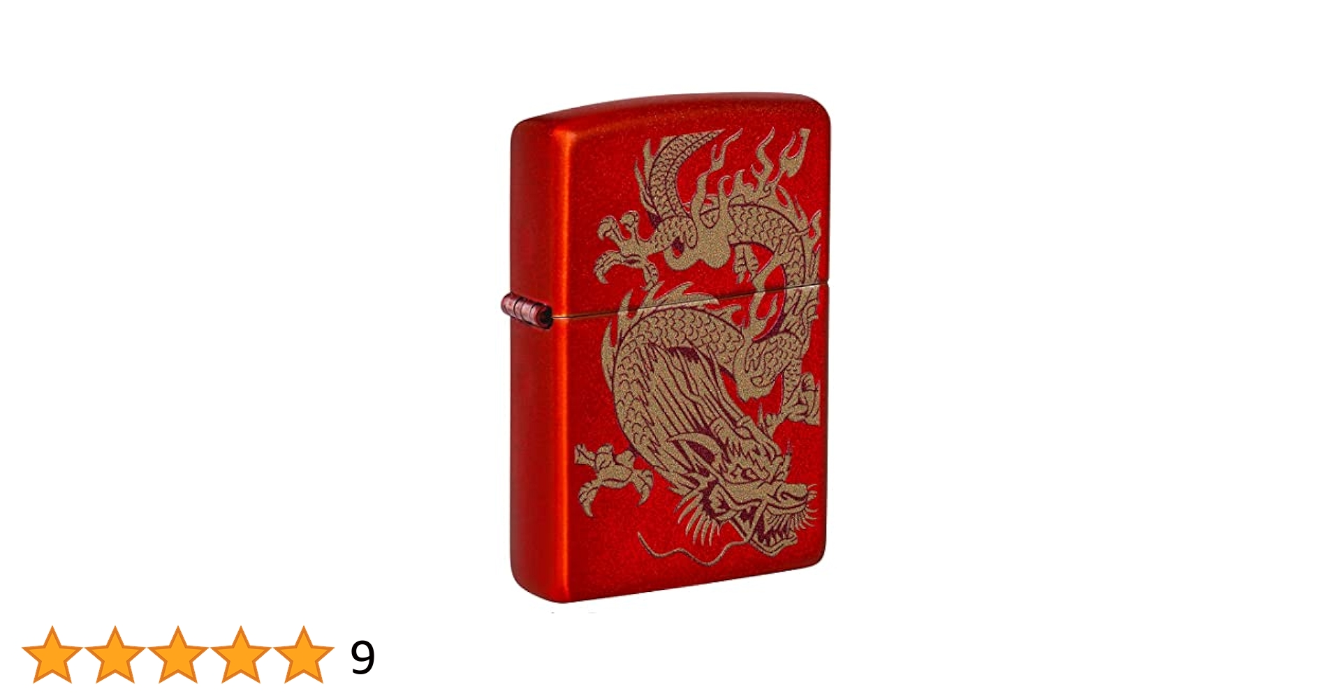 Amazon.com: Zippo Lighter: Golden Dragon - Metallic Red